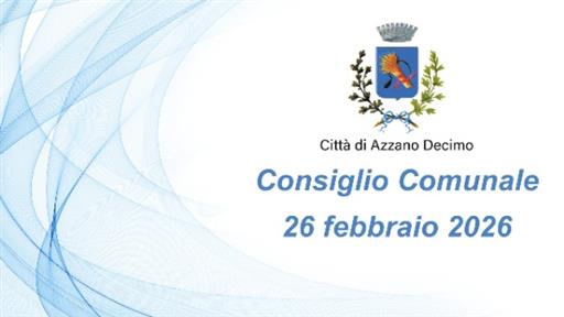 Video 'Consiglio Comunale' - 26 FEB 2026