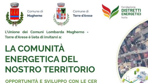 Video 'Incontro pubblico informativo sulle Comunità Energetiche Rinnovabili (CER)' - 24 SEP 2026