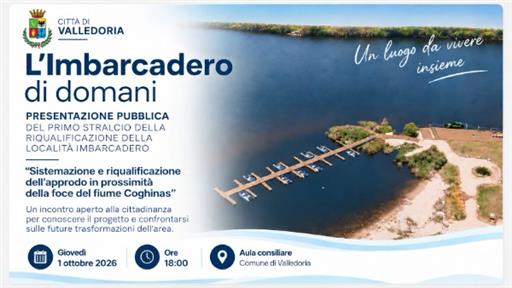 Video 'L'imbarcadero di domani: presentazione pubblica della riqualificazione dell'area' - 01 OCT 2026